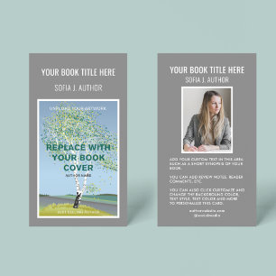 Tarjeta De Visita Otro editor promocional de portada de libros para 