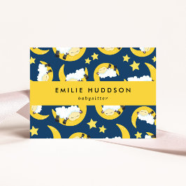 Tarjeta De Visita Oveja durmiente, niñera, cuidado diurno, cuidado i