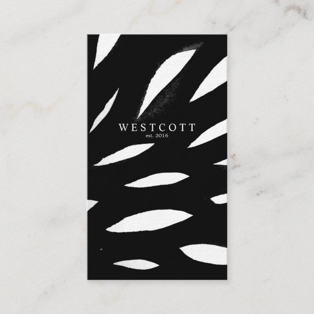 TARJETA DE VISITA P L U M E (Anverso)