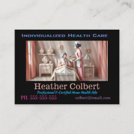 Tarjeta De Visita Paciencia profesional de cuidado de la salud en el