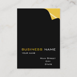 Tarjeta De Visita page_turn_business_card
