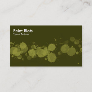 Tarjeta De Visita Paint Blogs - Olive on Dk Olive