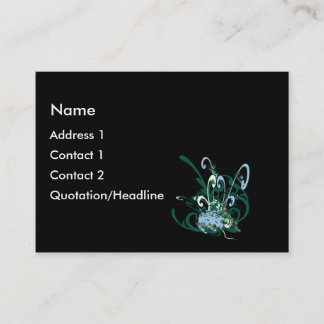 Tarjeta De Visita Paint Splats con problemas rápidos