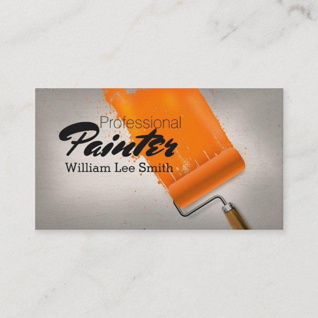 Tarjeta De Visita Painter Business card (Anverso)