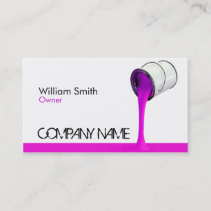 Tarjeta De Visita Painter Business Card