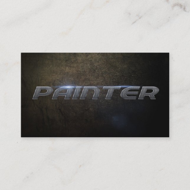Tarjeta De Visita Painter Business card (Anverso)