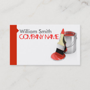 Tarjeta De Visita Painter Business Card