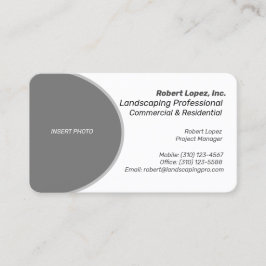 Tarjeta De Visita Paisaje / Cuidado de césped / Paver / Empresa conc