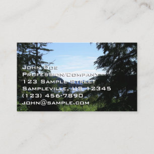 Tarjeta De Visita Paisaje de Alaska Fotografía Hermosa de Alaska