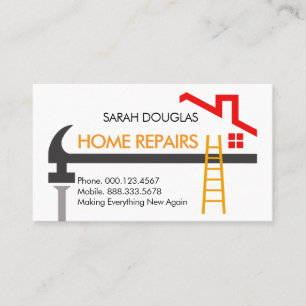 Tarjeta De Visita Paisaje de reparaciones creativas para el hogar