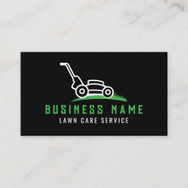 Tarjeta De Visita Paisaje elegante y moderno en el jardín