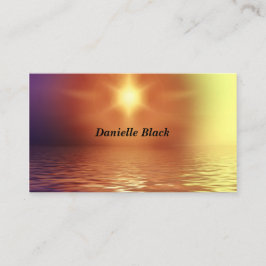 Tarjeta De Visita Paisaje en la nube