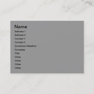 Tarjeta De Visita Paisaje invernal