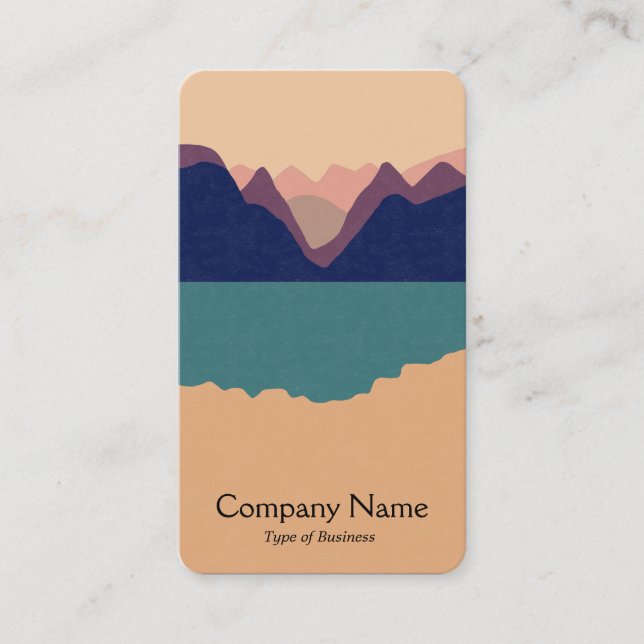 Tarjeta De Visita Paisaje Simplificado 01 (Anverso)