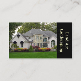 Tarjeta De Visita Paisajista o paisajismo