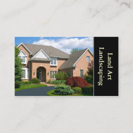 Tarjeta De Visita Paisajista o paisajismo