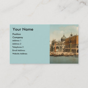 Tarjeta De Visita Palacio del Doge I, Venecia, Italia