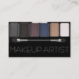 Tarjeta De Visita Paleta de Sombras para Ojos Ahumados Cosméticos pa