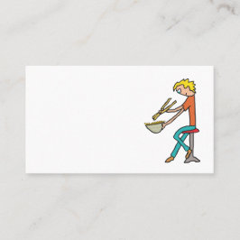 Tarjeta De Visita Palillos Y Fideos