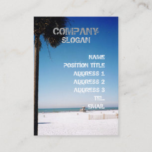 Tarjeta De Visita Palma de domingo