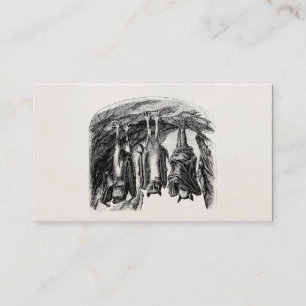 Tarjeta De Visita Palo del Fox de vuelo de los 1800s del palo del