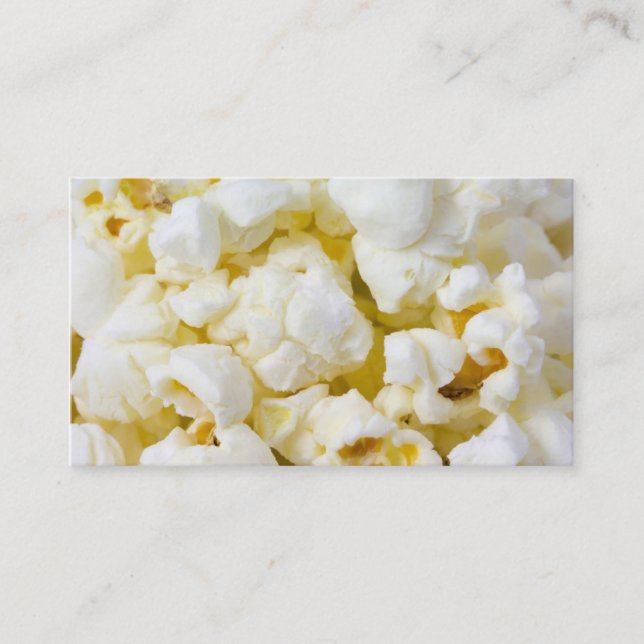 Tarjeta De Visita Palomitas (Anverso)