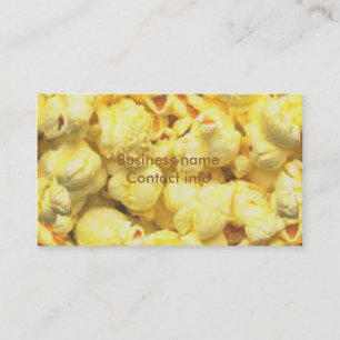 TARJETA DE VISITA PALOMITAS MANTECOSAS