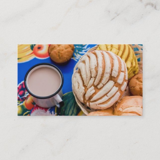 Tarjeta De Visita Pan mexicano (Anverso)