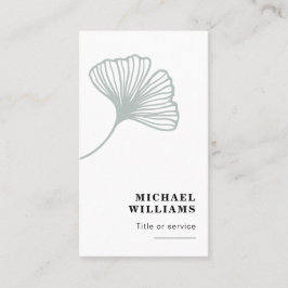 Tarjeta De Visita Pan moderno de Ginkgo