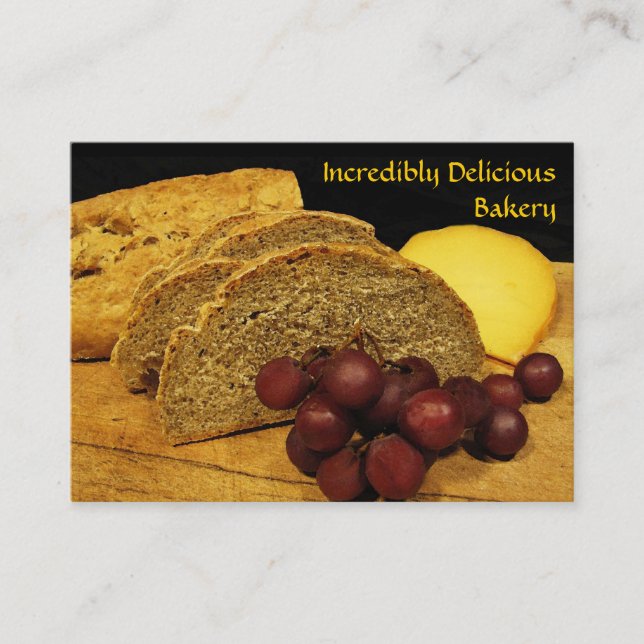 Tarjeta De Visita Panadería (Anverso)