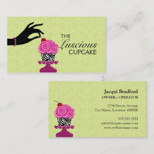 Tarjeta De Visita Panadería caprichosa de la cebra