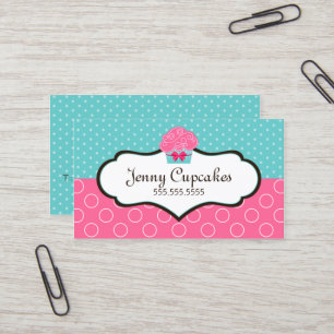 Tarjeta De Visita Panadería caprichosa de la magdalena