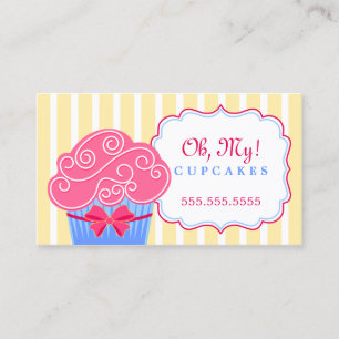 Tarjeta De Visita Panadería caprichosa de la magdalena