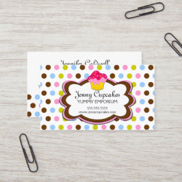 Tarjeta De Visita Panadería caprichosa de la magdalena