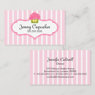 Tarjeta De Visita Panadería caprichosa de la magdalena