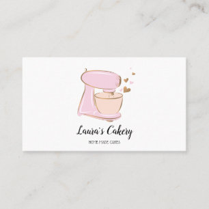 Tarjeta De Visita Panadería casera pasteles y dulces