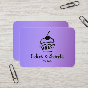 Tarjeta De Visita Panadería Casera Torta Casera