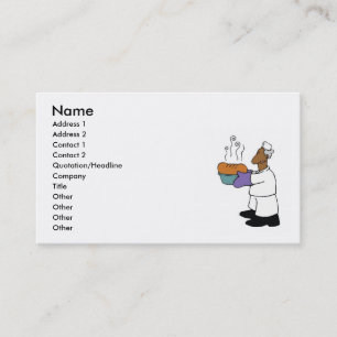 Tarjeta De Visita panadería con pan