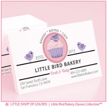 Panadería de Cupcakes Rosados Personalizados