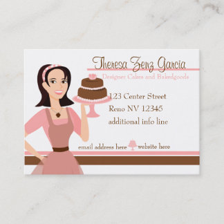 Tarjeta De Visita Panadería de diseño