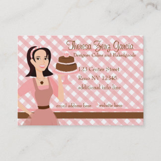 Tarjeta De Visita Panadería de diseño