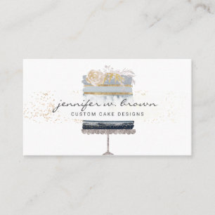 Tarjeta De Visita Panadería de diseño de tartas Pastelería Café Past