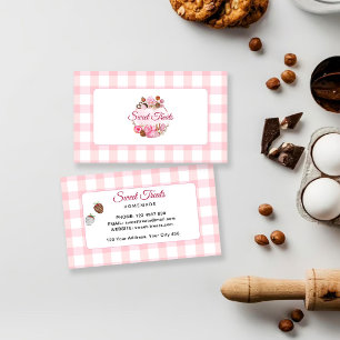 Tarjeta De Visita Panadería de Dulces