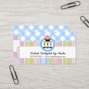 Tarjeta De Visita Panadería de los estallidos de la magdalena y de
