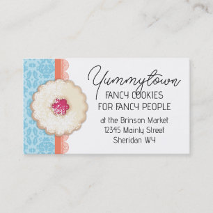 Tarjeta De Visita Panadería de panadería para eventos gastronómicos