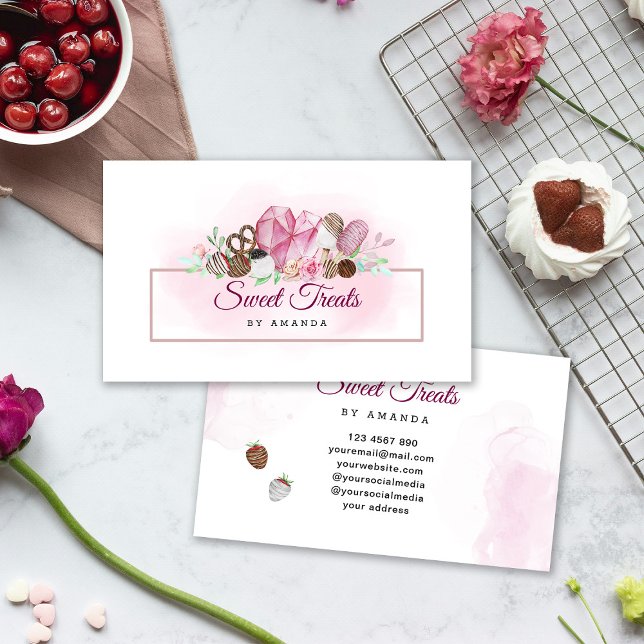 Tarjeta De Visita Panadería dulce (Subido por el creador)