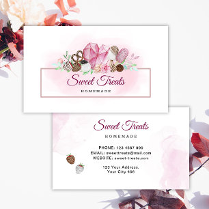 Tarjeta De Visita Panadería dulce