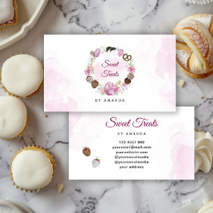 Tarjeta De Visita Panadería dulce