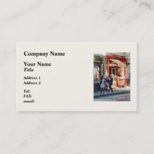 Tarjeta De Visita Panadería Greenwich Village