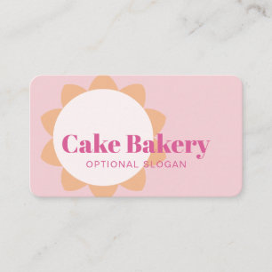 Tarjeta De Visita Panadería moderna pastelero repostería